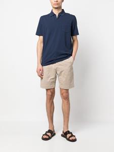 Sease Poloshirt met borstzak - Blauw