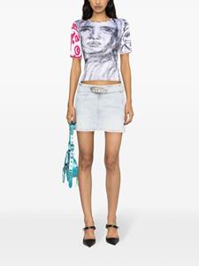 Diesel Rok met trekkoord - Blauw