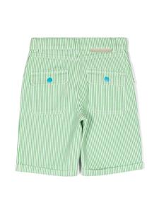 Stella McCartney Kids Gestreepte shorts - Wit