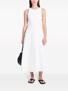 proenzaschoulerwhitelabel Proenza Schouler White Label Arlet mouwloze midi-jurk - Wit
