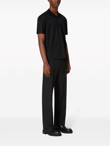 valentinogaravani Valentino Garavani Katoenen poloshirt met bloemapplicatie - Zwart