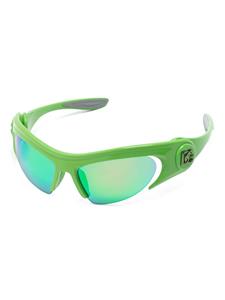 dolce&gabbanaeyewear Dolce & Gabbana Eyewear Toy zonnebril met wikkelmontuur - Groen