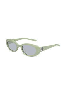 Gentle Monster Hovo W2 oval-frame sunglasses - Groen