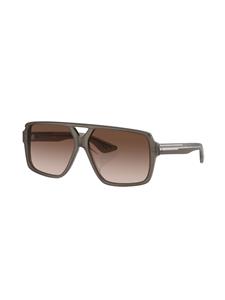 oliverpeoples Oliver Peoples 1977c zonnebril met oversized montuur - Bruin