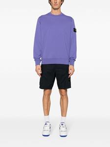 stoneisland Stone Island Shorts met Compass-logopatch - Blauw