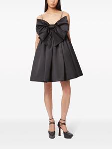 Nina Ricci Mini-jurk verfraaid met kristallen - Zwart