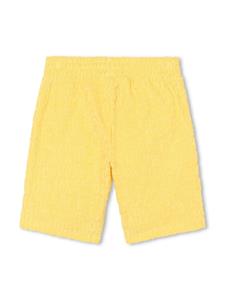 Marc Jacobs Kids Shorts met badstof afwerking - Geel