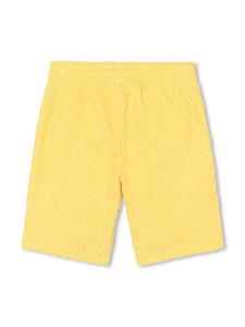 marcjacobskids Marc Jacobs Kids Shorts met badstof afwerking - Geel