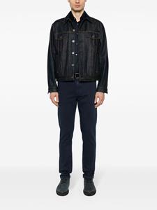 Zegna Jeans met logopatch - Blauw
