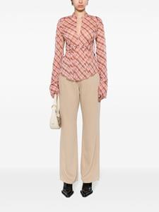 7forallmankind 7 For All Mankind Tess straight broek - Beige