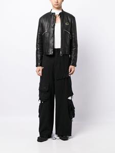 natashazinko Natasha Zinko Uitgesneden jeans - Zwart