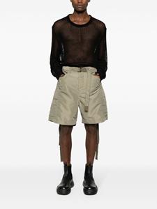 sacai Cargo shorts - Groen