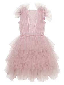 Tutu Du Monde Etching jurk met tutu - Roze