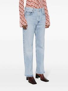 AGOLDE Fran low waist jeans - Blauw