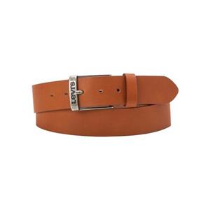 Levi's Leren riem NEW DUNCAN met een gestempeld logo op de gesp