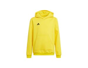 Adidas Entrada 22 Hoodie - Geel/Zwart Kids