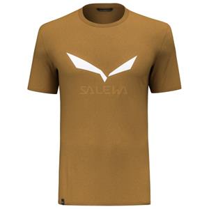 Salewa  Solidlogo Dry T-Shirt - Sportshirt, bruin