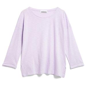 ARMEDANGELS  Women's Sianaa Lovely Stripes - Longsleeve, wit