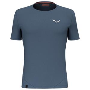 Salewa  Pedroc Dry Hybrid T-Shirt - Sportshirt, blauw