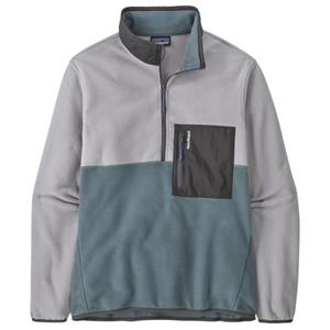 Patagonia Microdini 1/2 Zip P/O Fleece Heren Nouveau Green W/Salt Grey
