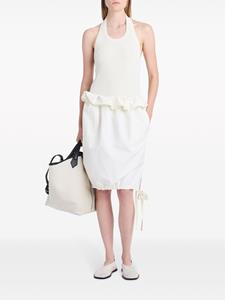 proenzaschouler Proenza Schouler Hayley gekreukte popeline rok - Wit