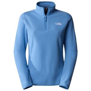 The North Face  Women's 100 Glacier 1/4 Zip - Fleecetrui, blauw