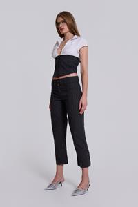 Jaded London Wednesday Capri Suit Trousers