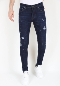 Mario Morato Denim jeans slimfit met gaten