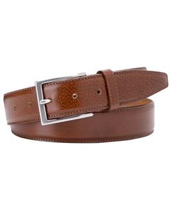 Profuomo  Kalfslederen Riem Cognac - 115 - Heren