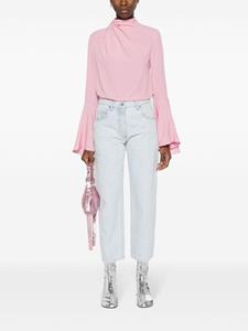 MSGM Gerafelde jeans - Blauw