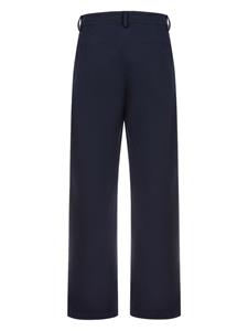 Bally Katoenen straight broek - Blauw