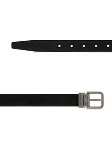 dolce&gabbana Dolce & Gabbana Leren riem - Zwart
