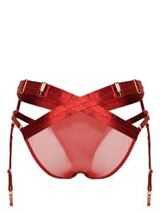 Bordelle Satijnen slip - Rood