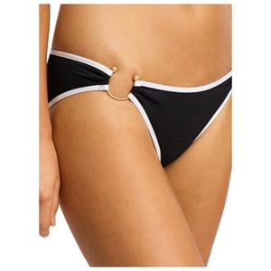 Seafolly - Women's Beach Bound Ring Side Hipster Pant - Bikinibroekje, zwart