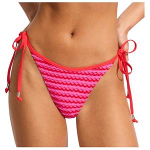 Seafolly - Women's Mesh Effect Tie Side Rio Pant - Bikinibroekje, roze