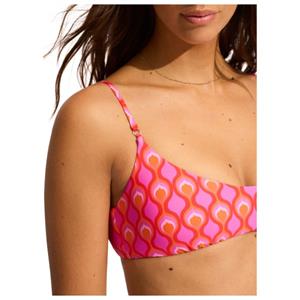 Seafolly  Women's Birds Of Paradise Bralette - Bikinitop, rood