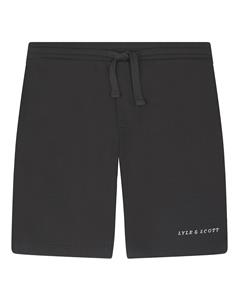 Lyle and Scott Sweat short script gun metal