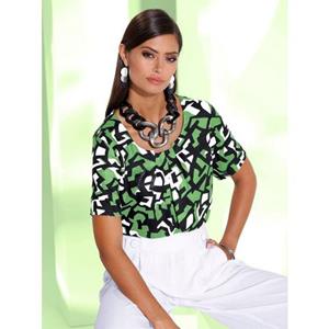 Creation L Blouse met korte mouwen