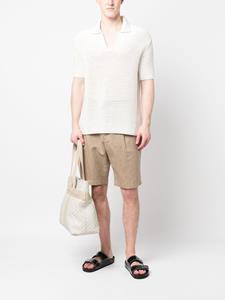 orlebarbrown Orlebar Brown Gehaakt poloshirt - Beige