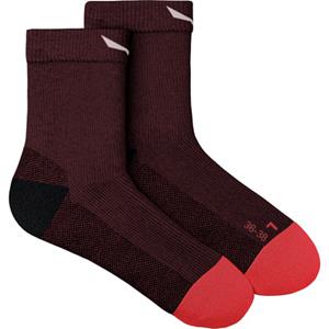 Salewa - Women's MTN TRN All Mountain QRT Sock - Wandelsokken, bruin