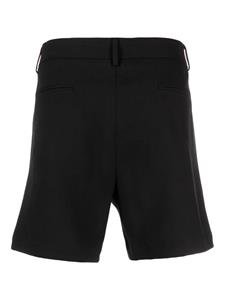 MSGM Shorts met geborduurd logo - Zwart