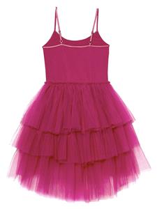 tutudumonde Tutu Du Monde Tulen jurk verfraaid met pop-art - Roze