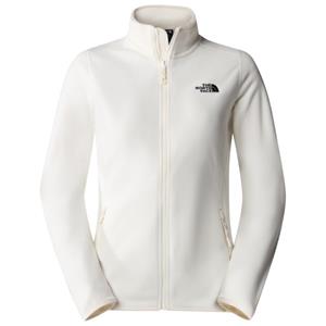 The North Face  Women's 100 Glacier Full Zip - Fleecevest, wit/grijs