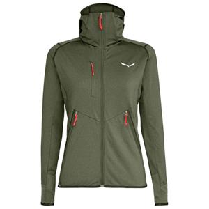 Salewa  Women's Agner Hybrid Polarlite Fullzip Hoody - Fleecevest, olijfgroen