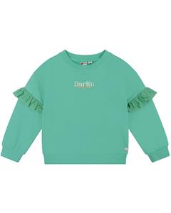 Daily7-collectie Trui oversized organic (green sea)