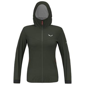 Salewa - Women's Puez Aqua 4 PowerTex 2.5L Jacket - Regenjas, olijfgroen