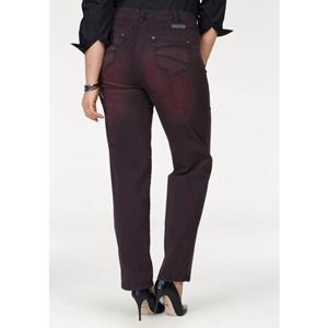 KjBRAND Straight-Jeans "Babsie: bequemer Oberschenkel", Super Stretch, Overdyed Denim