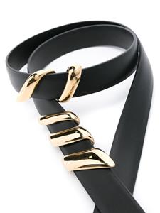 Lanvin Mélodie ring met lint - Zwart