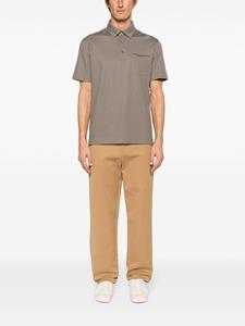 Zegna Poloshirt met opgestikte zak - Grijs