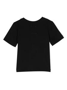 wauwcapowbybangbang WAUW CAPOW by BANGBANG T-shirt van biologisch katoen - Zwart